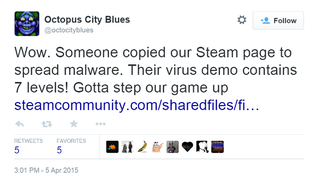 Illustration for article titled Warning: Scammers Are Hiding Malware Behind Fake Steam Pages